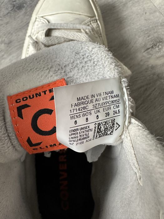Buty zimowe converse counter climate 39 jasne