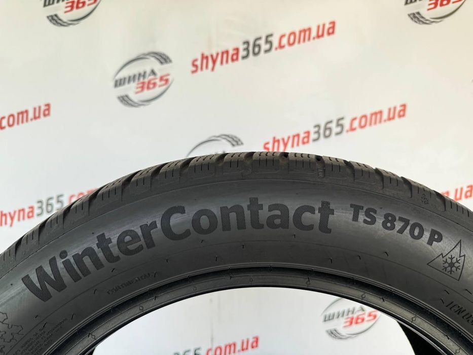 215/55 r17 continental wintercontact ts870p 5mm шини бу зима