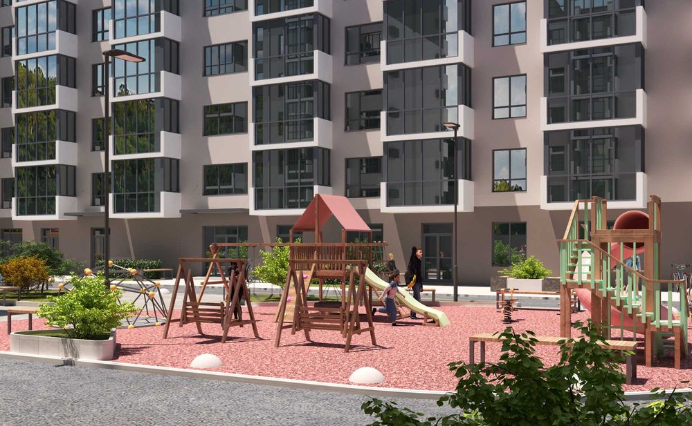 Трьохкімнатна сучасна  квартира у центрі,ЖК НА СІННІЙ.Безпека,комфорт!