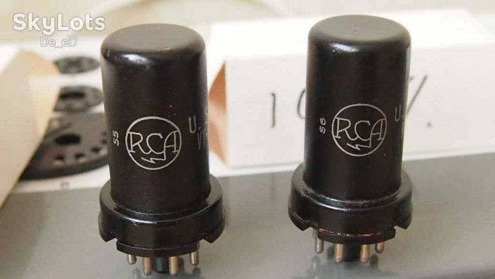 Радиолампа 12SR7 RCA