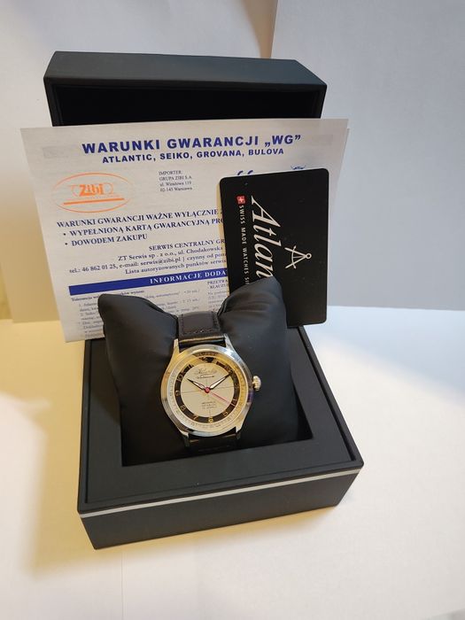 Zegarek Atlantic 53680.41.23 Nowy  2lata GW
