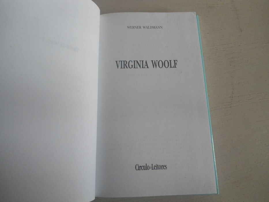 Virginia Woolf por Werner Waldmann