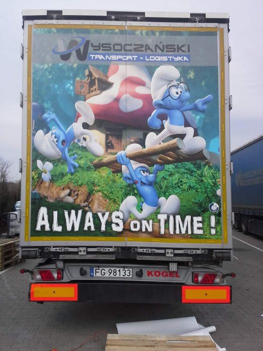 REKLAMA NA SAMOCHÓD,Oklejanie Busów witryn,projekt,montaż caly Rzeszów