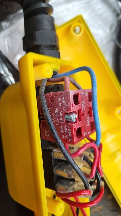 Пульт для лебедки, тельфера