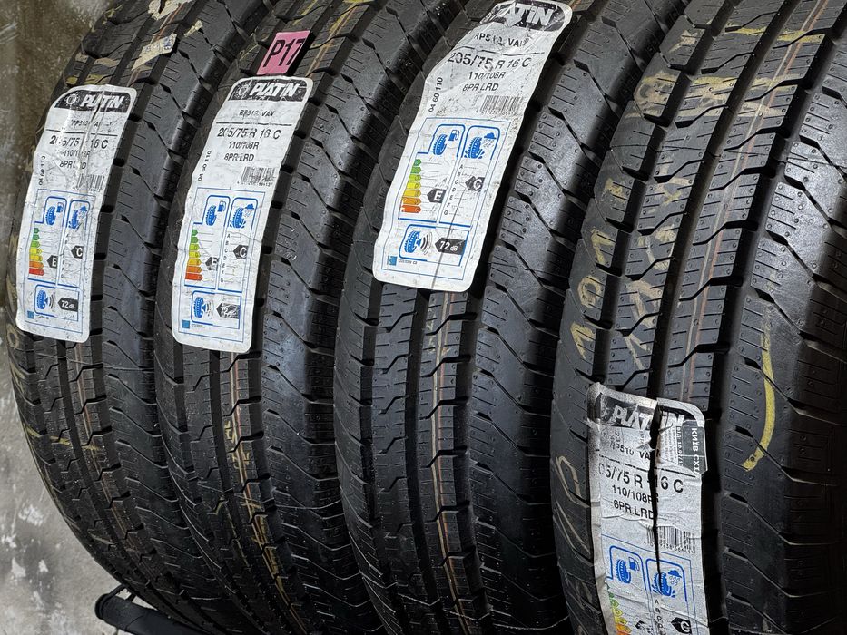 205/75 R16C 110/108R Platin RP510 Van | літо | цешка | нові |