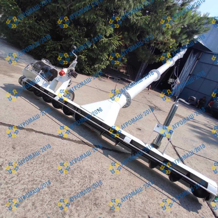 Шнековий навантажувач, шнек для зерна, шнековий погрузчик 159 мм 6 м