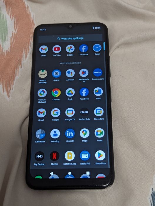 Fajny smartfon z dużym ekranem - Nokia C32 - Lekko zbita - Android 13