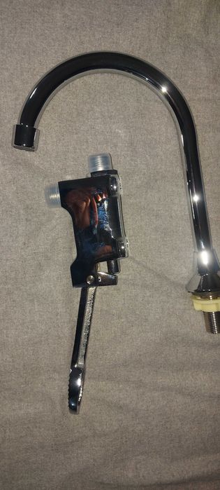 Torneira de pedal água quente e fria misturador 1 ou 2 águas