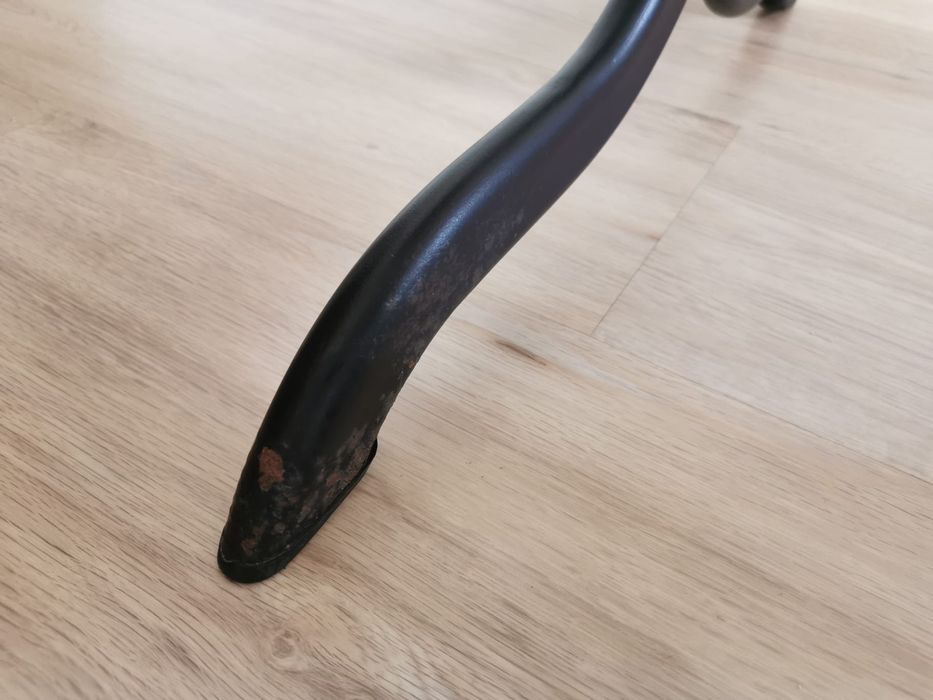 Mesa de centro tampo em vidro