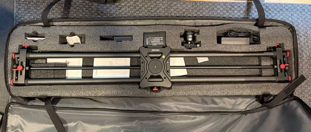 Slider/Dolly em fibra de carbono NEEWER ER1-100