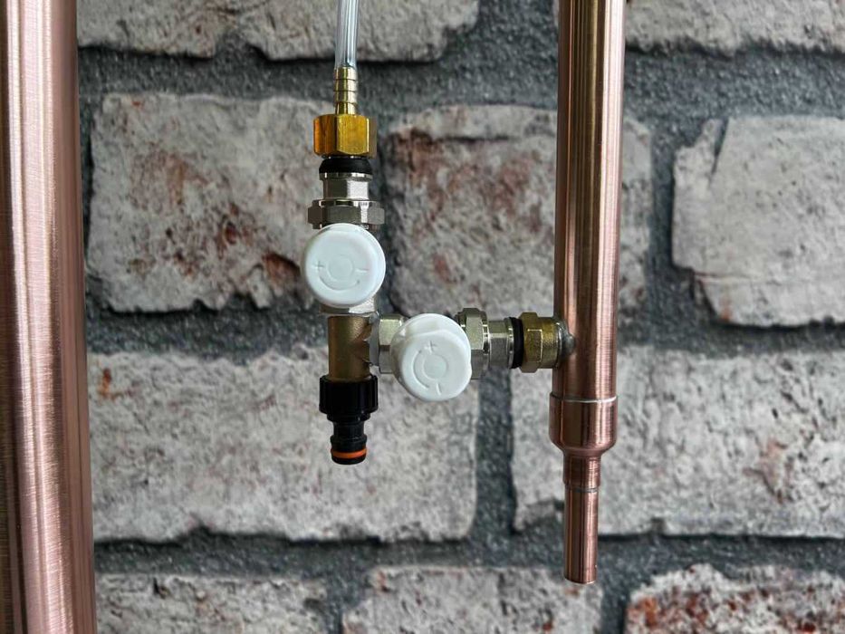 Destylator MIEDZIANY PotStill / Kocioł 30-100l / Z Aromatyzatorem [Zestaw na fi54] Na Bimber, Owoce, Zboża