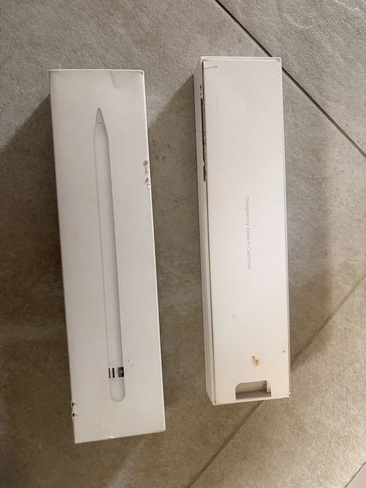 Apple pencil bialy