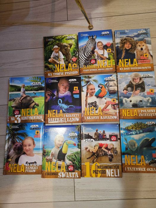 Zestaw 11 książek Nela