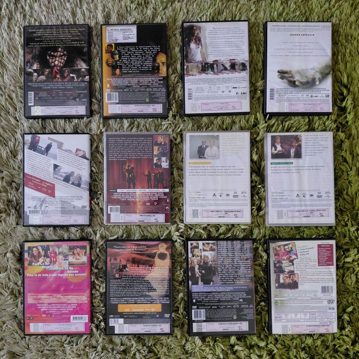 DVD's de filmes originais