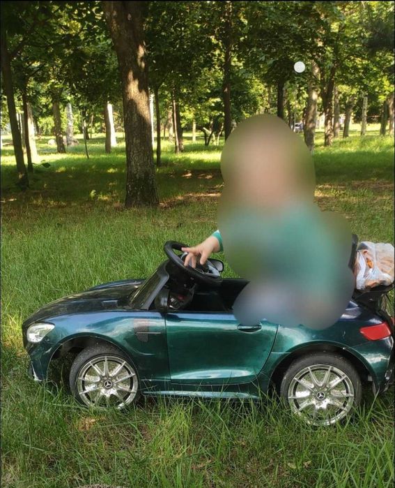 Детский электромобиль Bambi Mercedes (M4105EBLR) на радиоуправлении