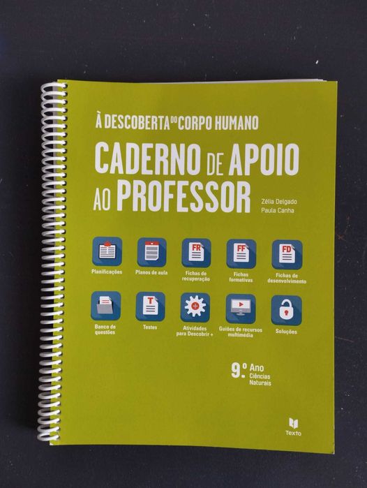 À Descoberta do Corpo Humano 9 -caderno de apoio ao professor