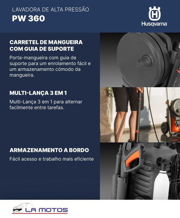 Lavadora Husqvarna PW360