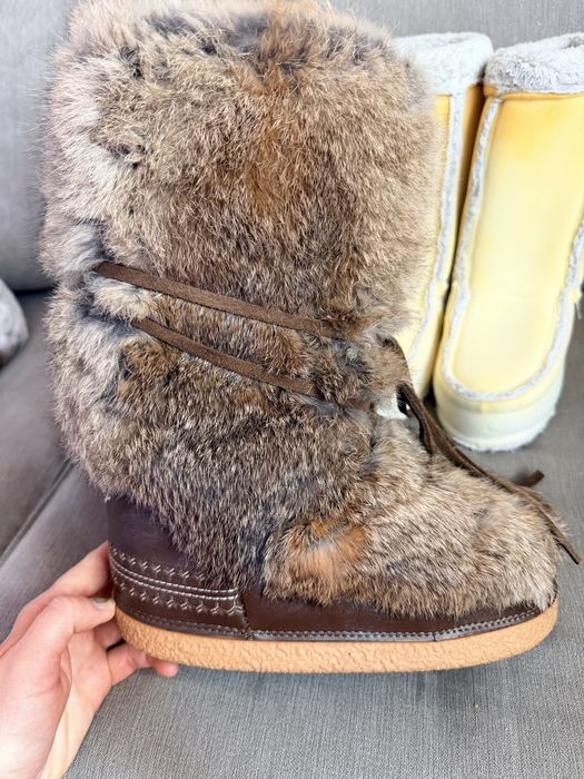 Чоботи/Мунбутт/Натуральне хутро