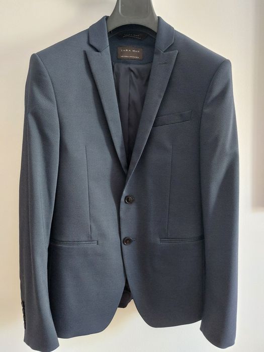 Zara Man - Blazer Azul Escuro