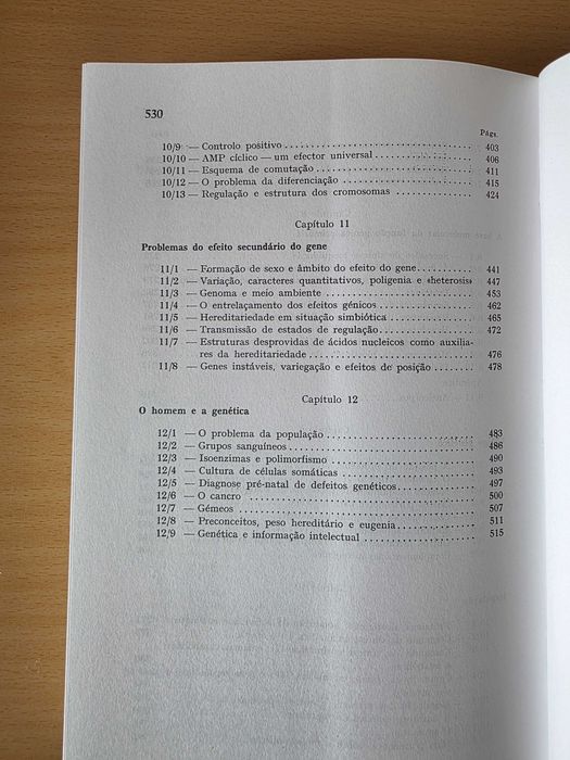 Livro "Genética Molecular" de C. Bresch