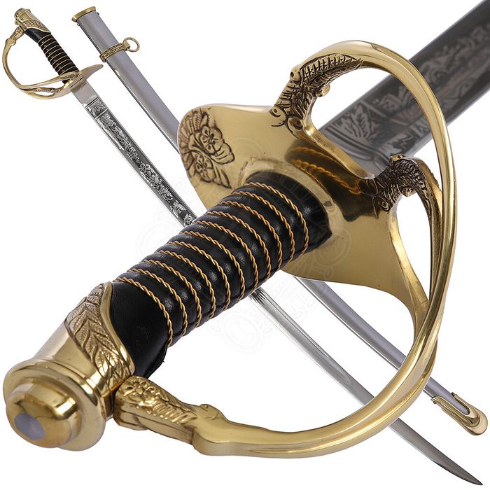 Szabla oficerska kawalerii Unii. model 1860