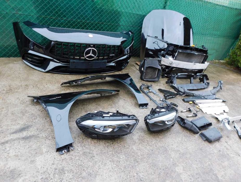 Бампер передений комплект передок морда mercedes 177 a klas мерседес 177 а клас разборка шрот