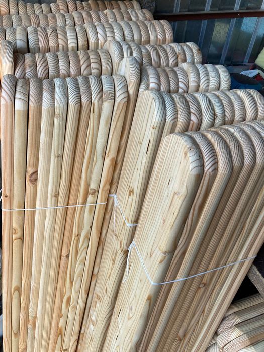 Sztachety modrzewiowe 1m, 1,2 m,1,4 itd.