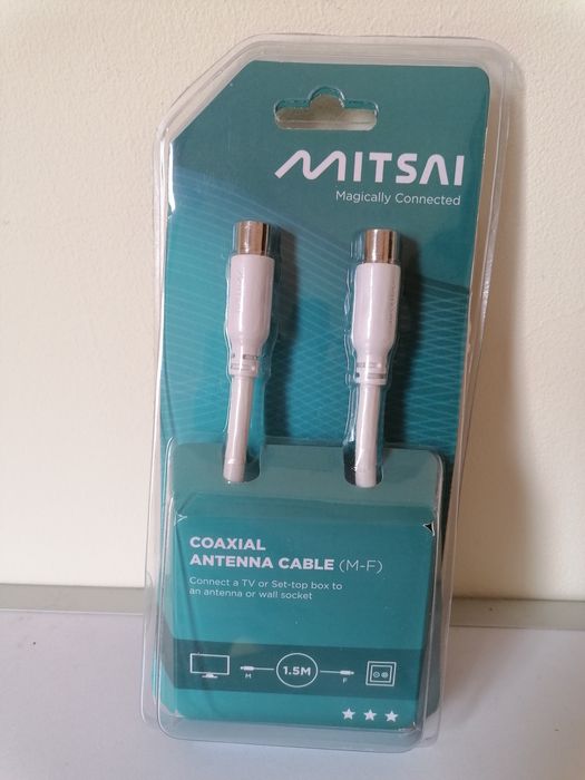 Cabo coaxial Mitsai 1,5m