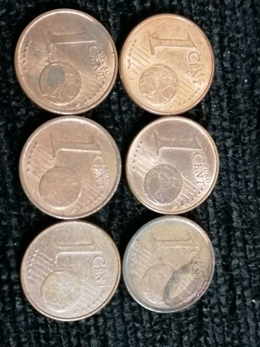 Moedas 1 centimo