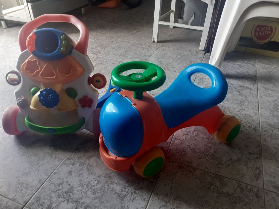 Conjunto carrinhos/andarilho CHICO bebé ( valor do conjunto)