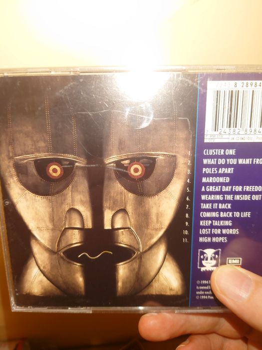 Pink Floyd - "Division Bell" 1994 UK '94 EMI Ltd. -Stan dobry