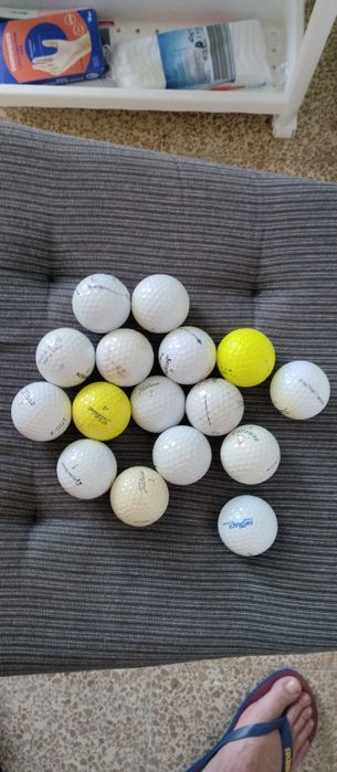 Bolas de golfe varias