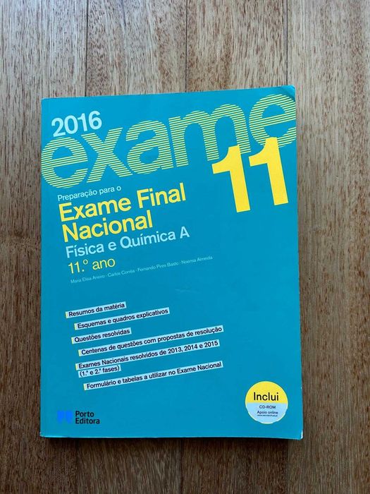 Preparar Exame Nacional Física e Química 11º ano