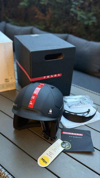 Kask narciarski/snowboardowy Prada Linea Rossa x Oakley MOD 5 MIPS
