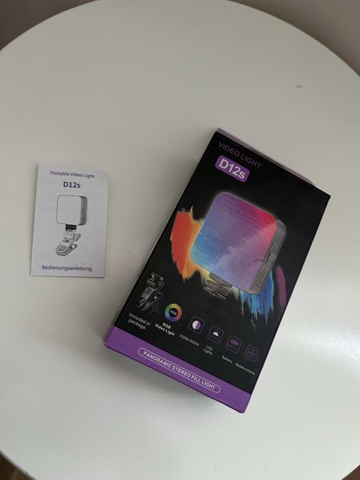 Mala lampka LED do zdjec