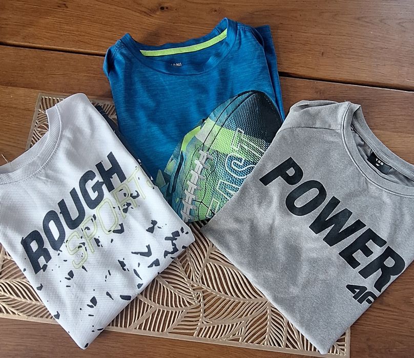Podkoszulki chłopięce sportowe 128
