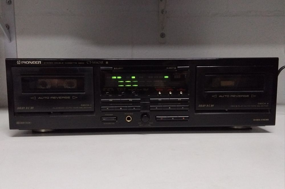 PIONEER deck cassettes CT-W401R