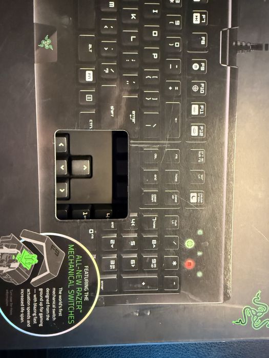 Razer BlackWidow | Green Switch | Czyściutka | Sprawna | Pudełko