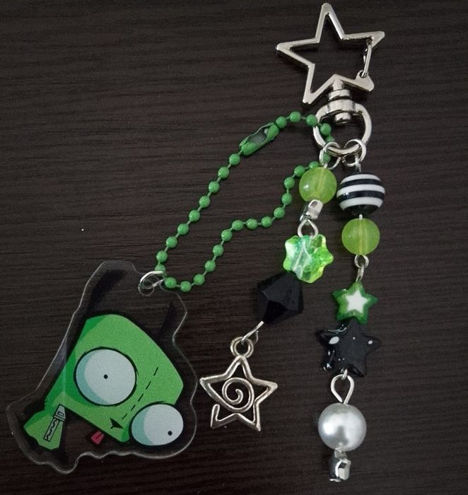 Invader zim, emo. аксесуар брелок, підвіска