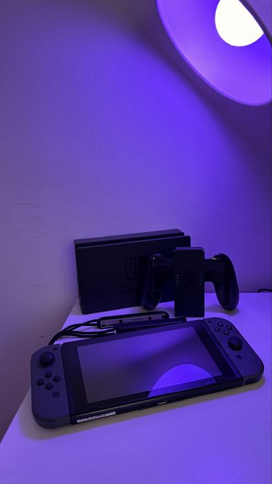 Nintendo Switch Completo + Mario Kart 8 Deluxe – Excelente Estado