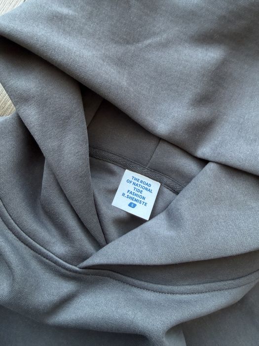 Худі Boxy Fit Сіре Оверсайз Широке Худі Baggy YZY Yeezy Gap Y2K SK8