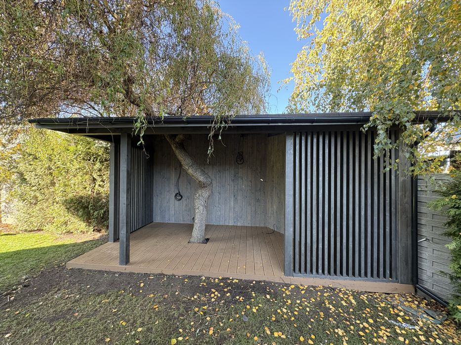 Tarasy drewniane, kompozytowe, pergole, elewacje drewniane, renowacja