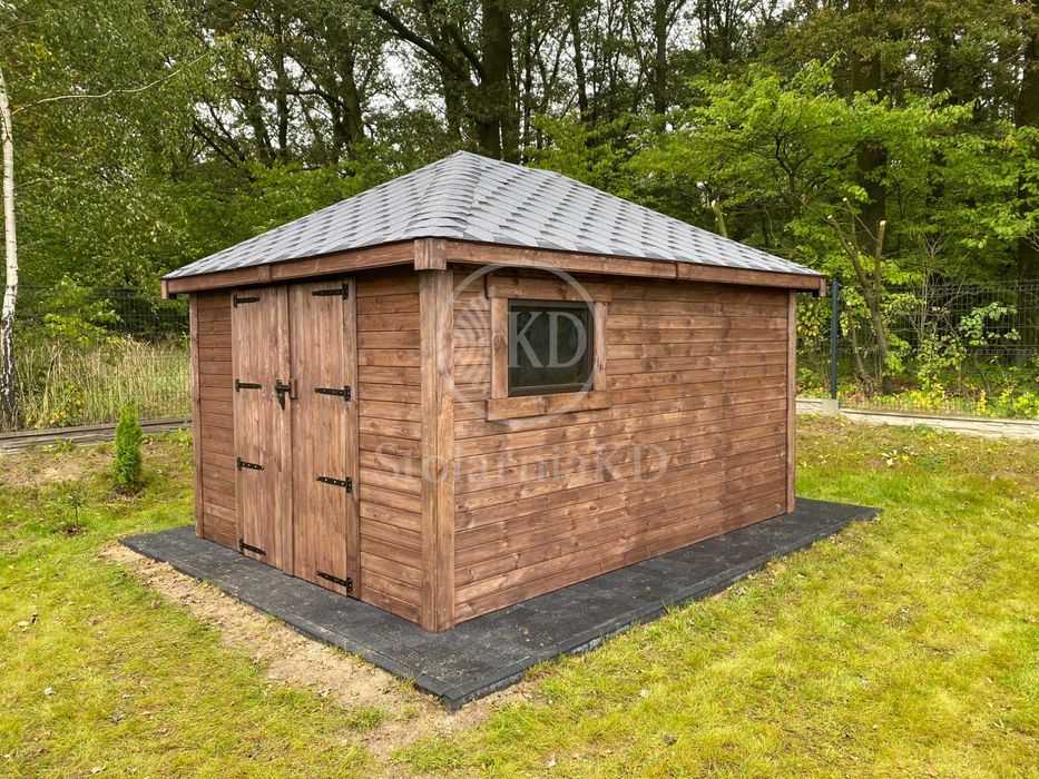 Domek narzędziowy | DN1 5x4 m | Domek drewniany na każdy wymiar | StolarniaKD