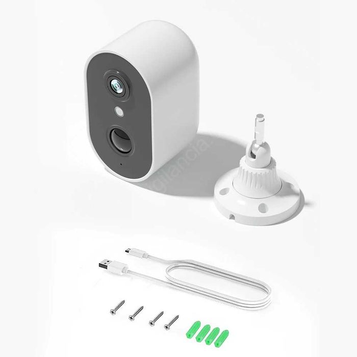 Câmara a Bateria ‼️ FullHD ‼️ WiFi ‼️ Deteção Pessoas ‼️ Visão Noturna