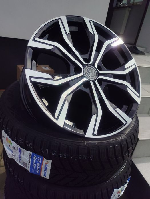 Nowe alufelgi felgi aluminiowe 17 5x100 57.1 Seat arona Leon Ibiza  VW tcross t cross TAIGO t-cross  polo golf roomster rapid