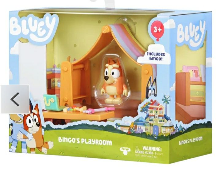 3 Zestawy Blue bluey dom rodzinny domek bingo puzzle 100 pokój zabaw