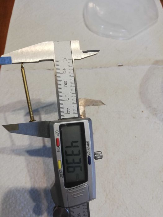 Gwóźdźe mosiężne 1000g stolarskie 4. 3 cm 1 kg