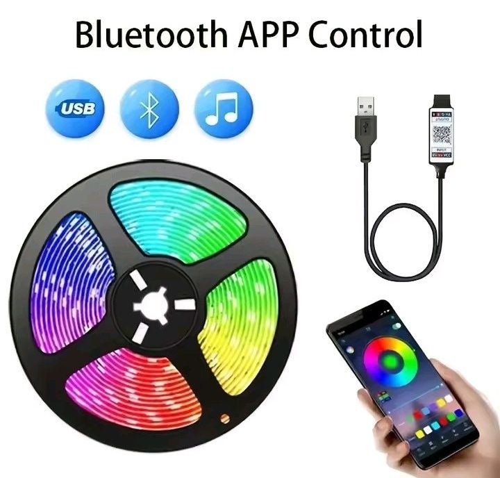 Кольорова лента 4м RGB