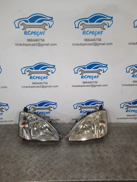 OTICA OTICAS OPTICA OPTICAS HONDA CIVIC VII 7 MK7 FAROIS ORIGINAIS