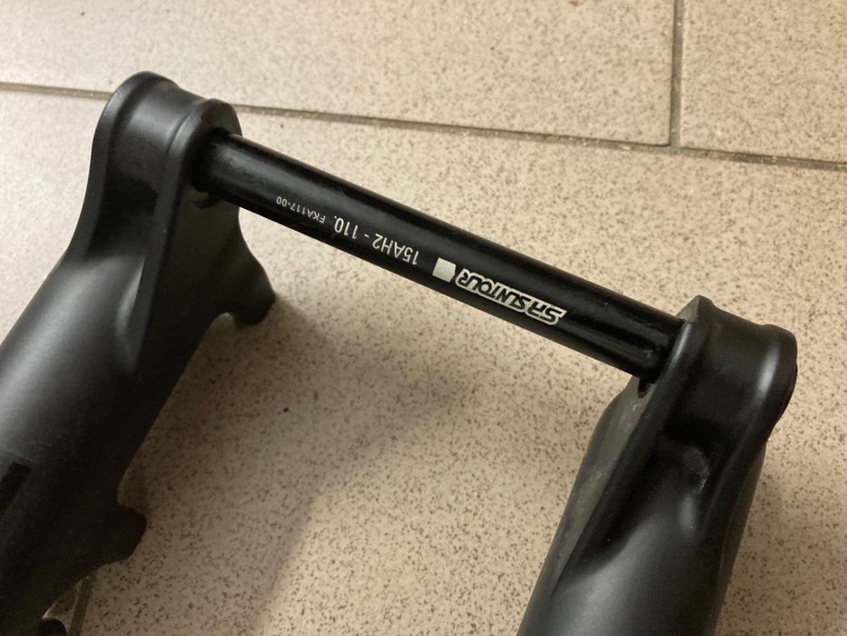 Amortyzator rowerowy SR SUNTOUR XCR RL-R 34, skok 120mm, koło 29"